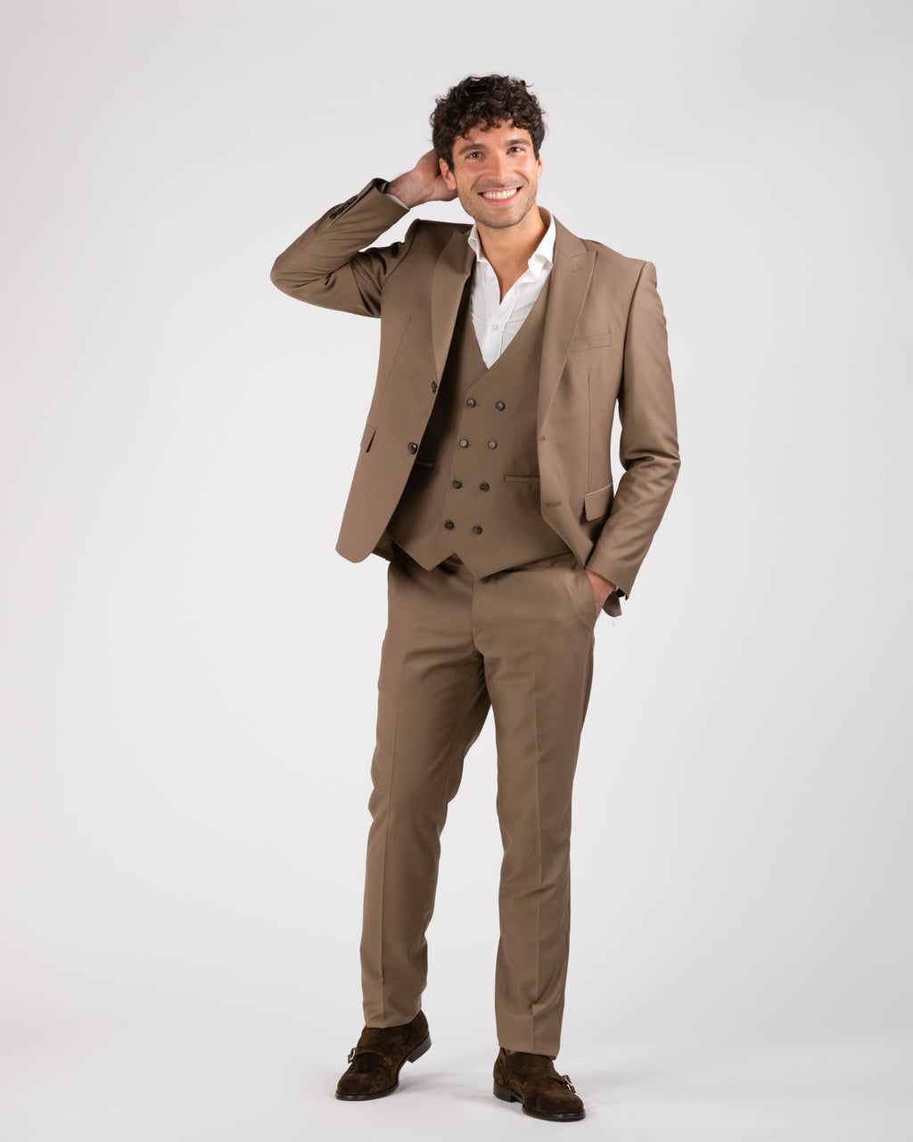 Berti Mode Collection - Completo tre pezzi fango