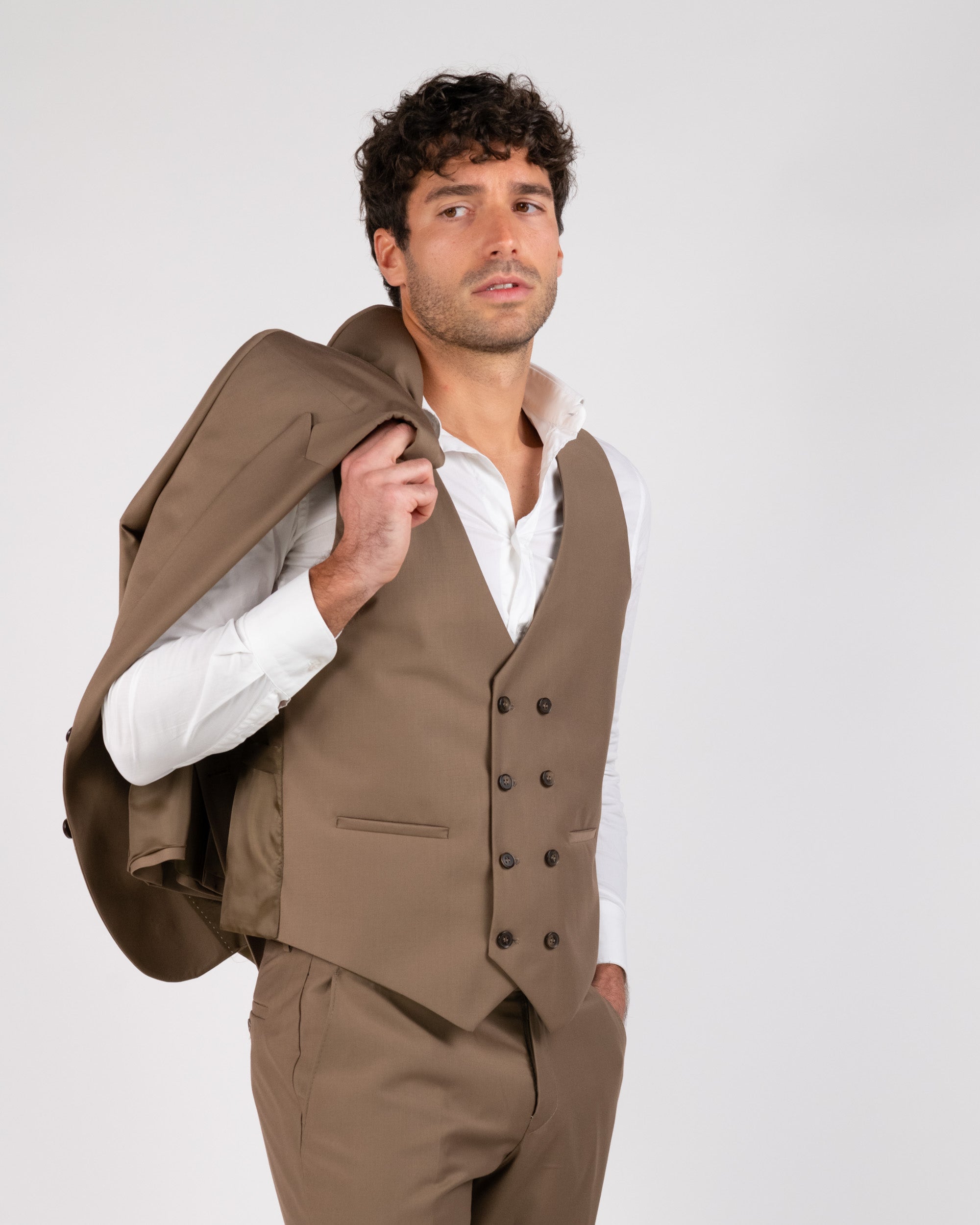 Berti Mode Collection - Completo tre pezzi fango