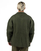 Giacca / Overshirt in Lana Lavorata - Telacruda