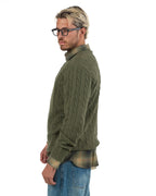 Maglione Lavorato a Trecce - Berti Mode Collection
