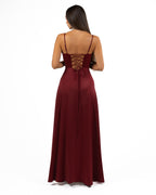 Abito Lungo da Cerimonia in Cady con Corsetto - Berti Mode Collection