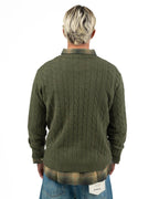 Maglione Lavorato a Trecce - Berti Mode Collection