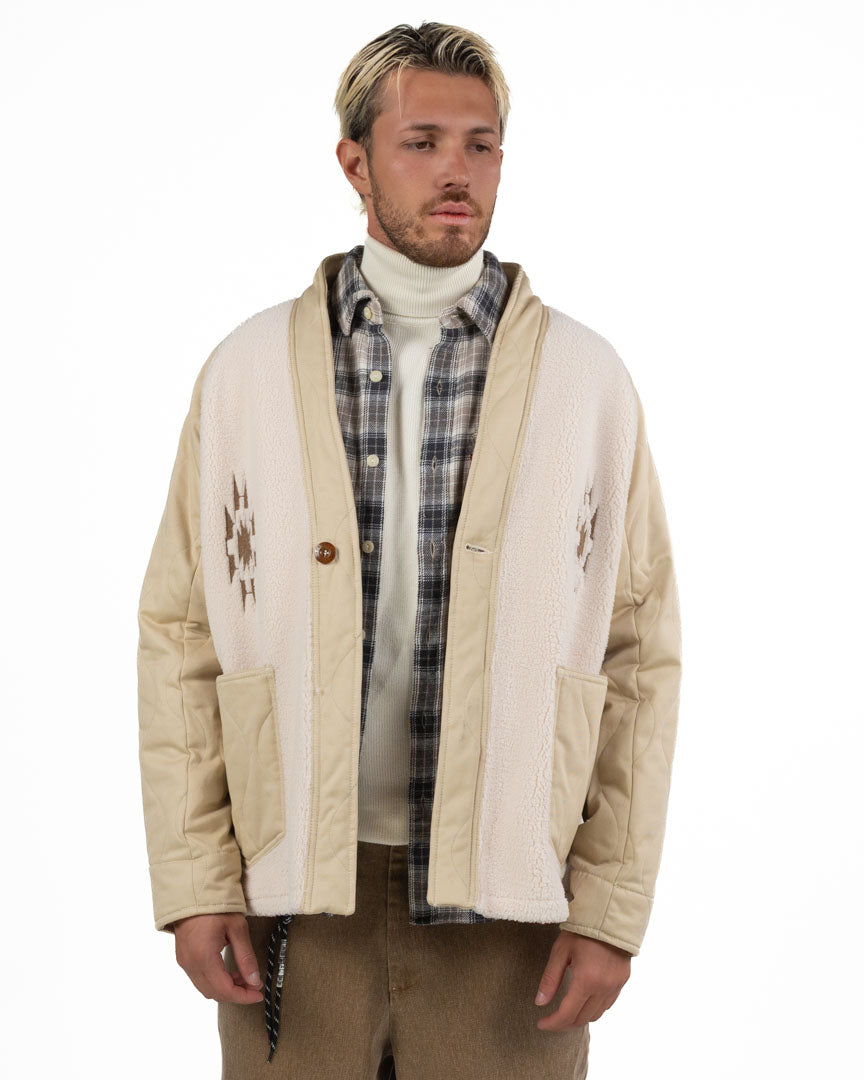 Giacca Fleece in Teddy - Telacruda