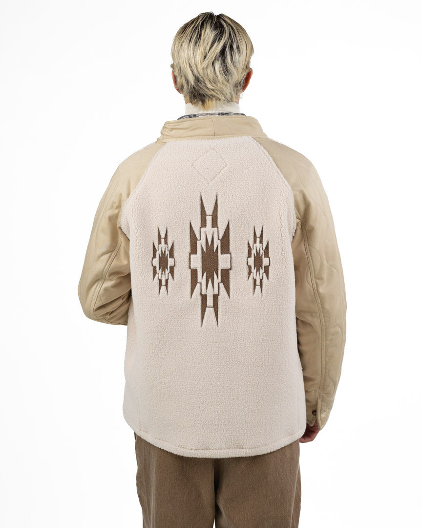 Giacca Fleece in Teddy - Telacruda