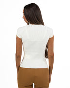 T-Shirt  in Maglia a Costine - Marella