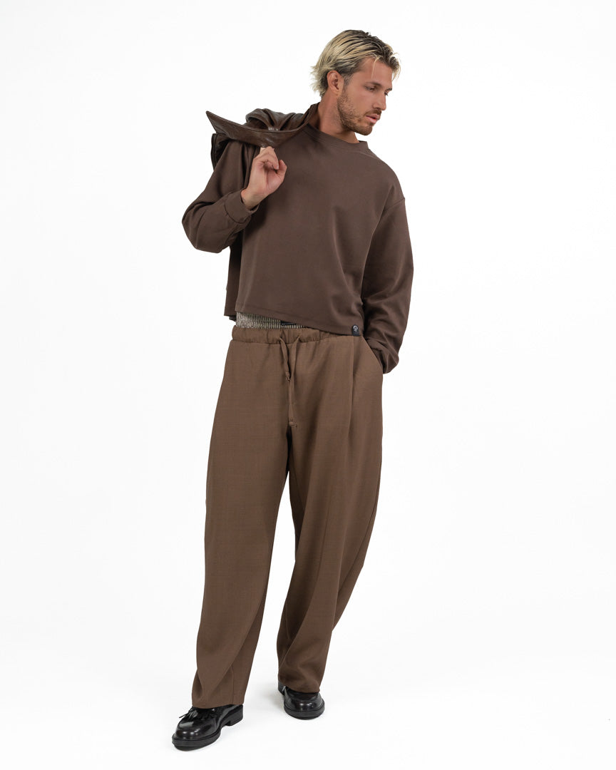 Maglia Boxy a Maniche Lunghe - Imperial