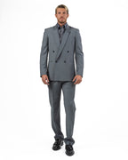 Abito Sartoriale Doppiopetto Grigio - Patrizia Pepe
