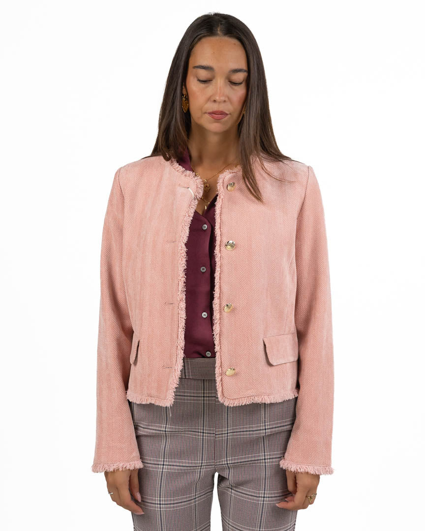 Giacca Stile Chanel con Frange - Emme Marella