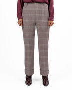 Pantalone a Quadri con Risvolto - Emme Marella