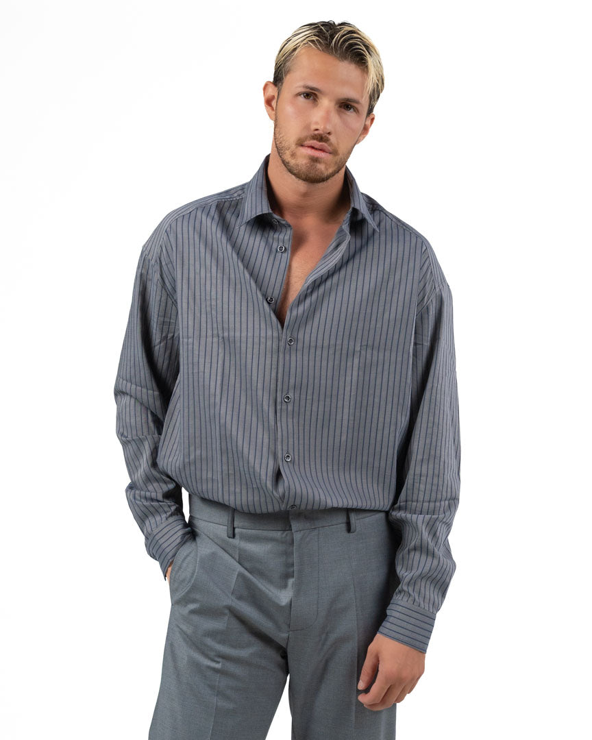 Camicia Rigata Soft Fit - Patrizia Pepe