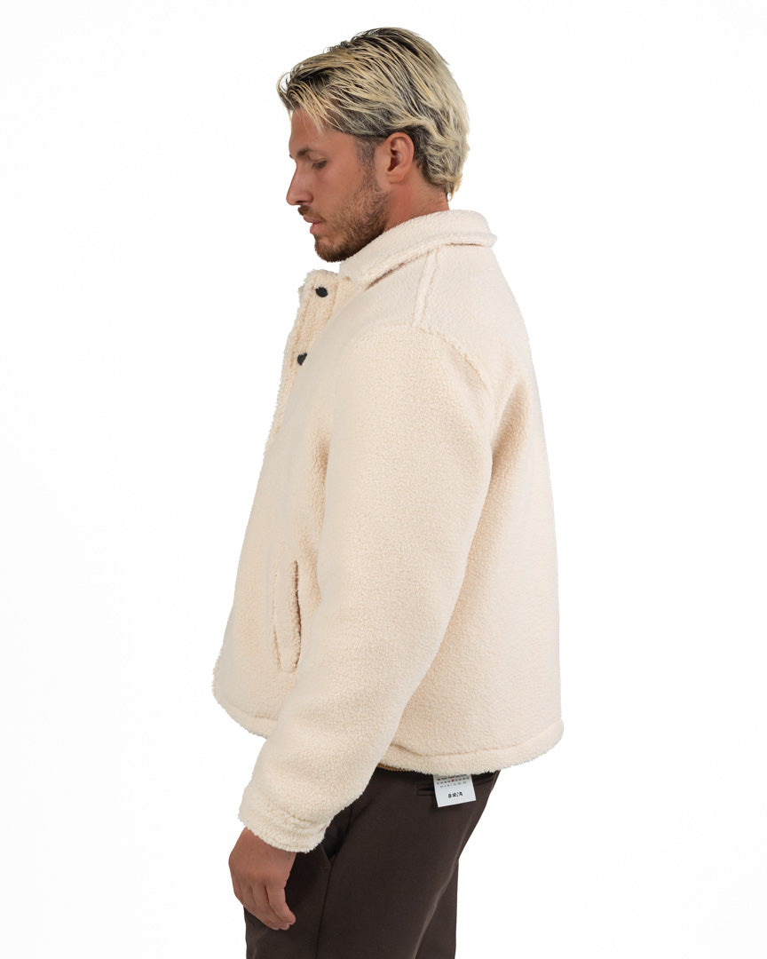 Giacca in Teddy / Eco-Montone - Over/D