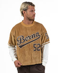 Maglia Baseball in Velluto Costa / Double Layer - Berna