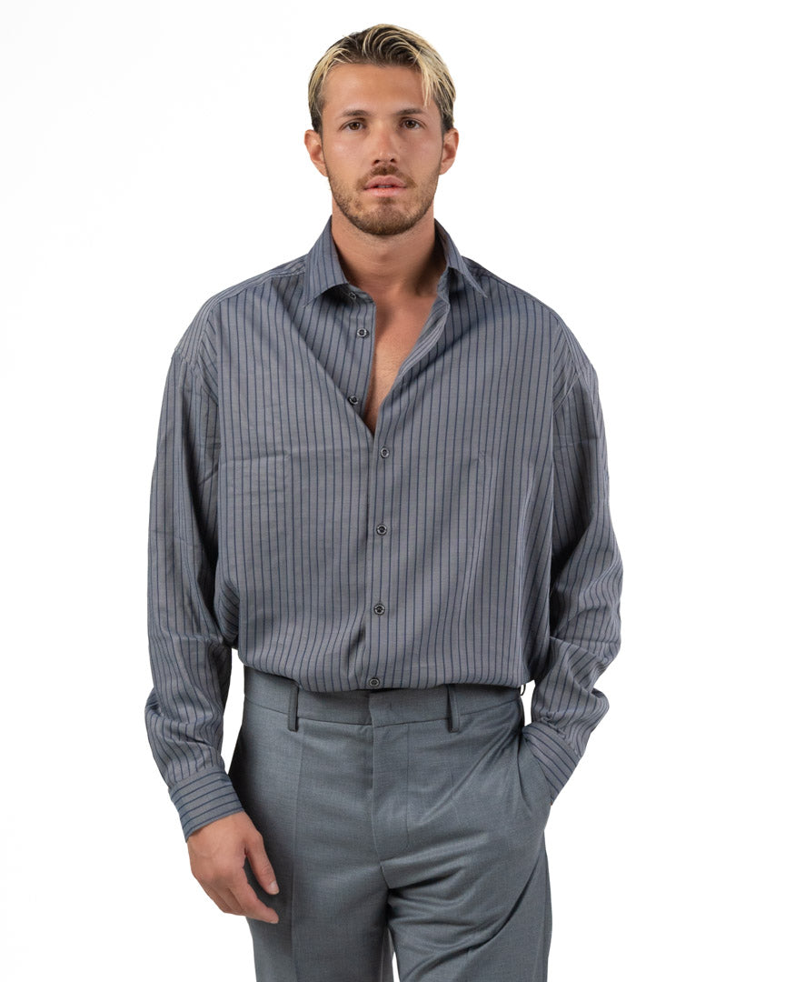 Camicia Rigata Soft Fit - Patrizia Pepe