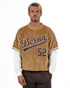 Maglia Baseball in Velluto Costa / Double Layer - Berna