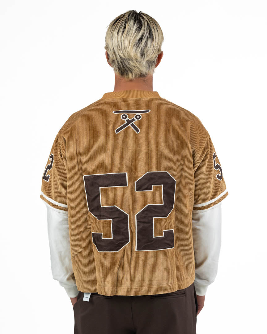 Maglia Baseball in Velluto Costa / Double Layer - Berna
