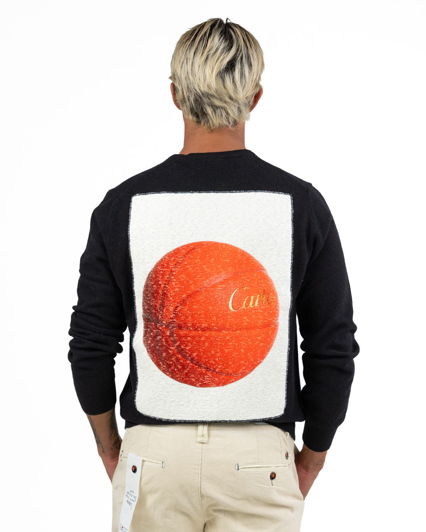 Maglione Girocollo con Stampa Back Graphic - Bastille