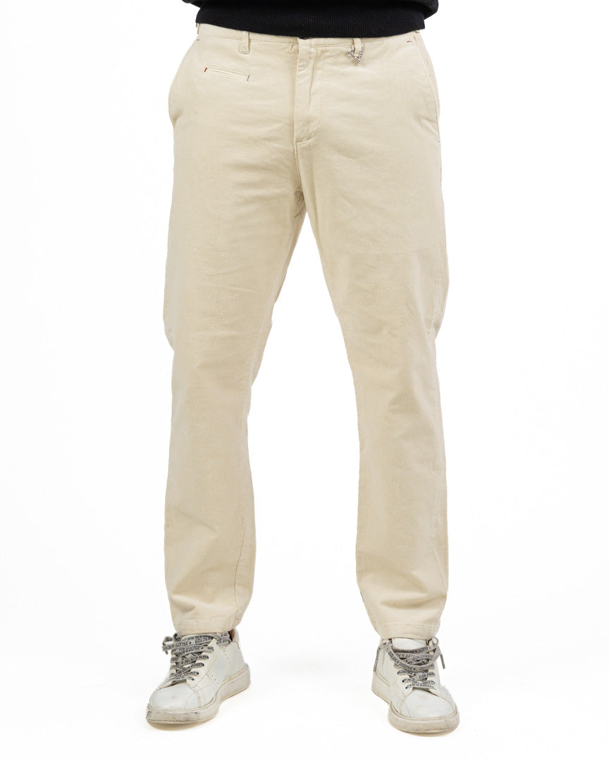 Pantaloni in velluto panna - Berna