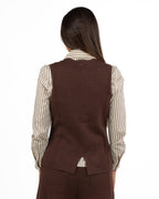 Gilet in Maglia con Bottoni Gioiello - Gaudì