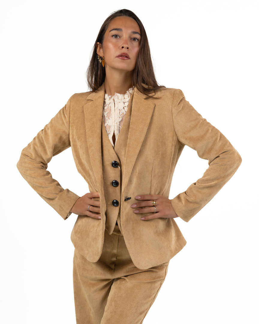 Giacca Blazer in Velluto a Coste - Emme Marella