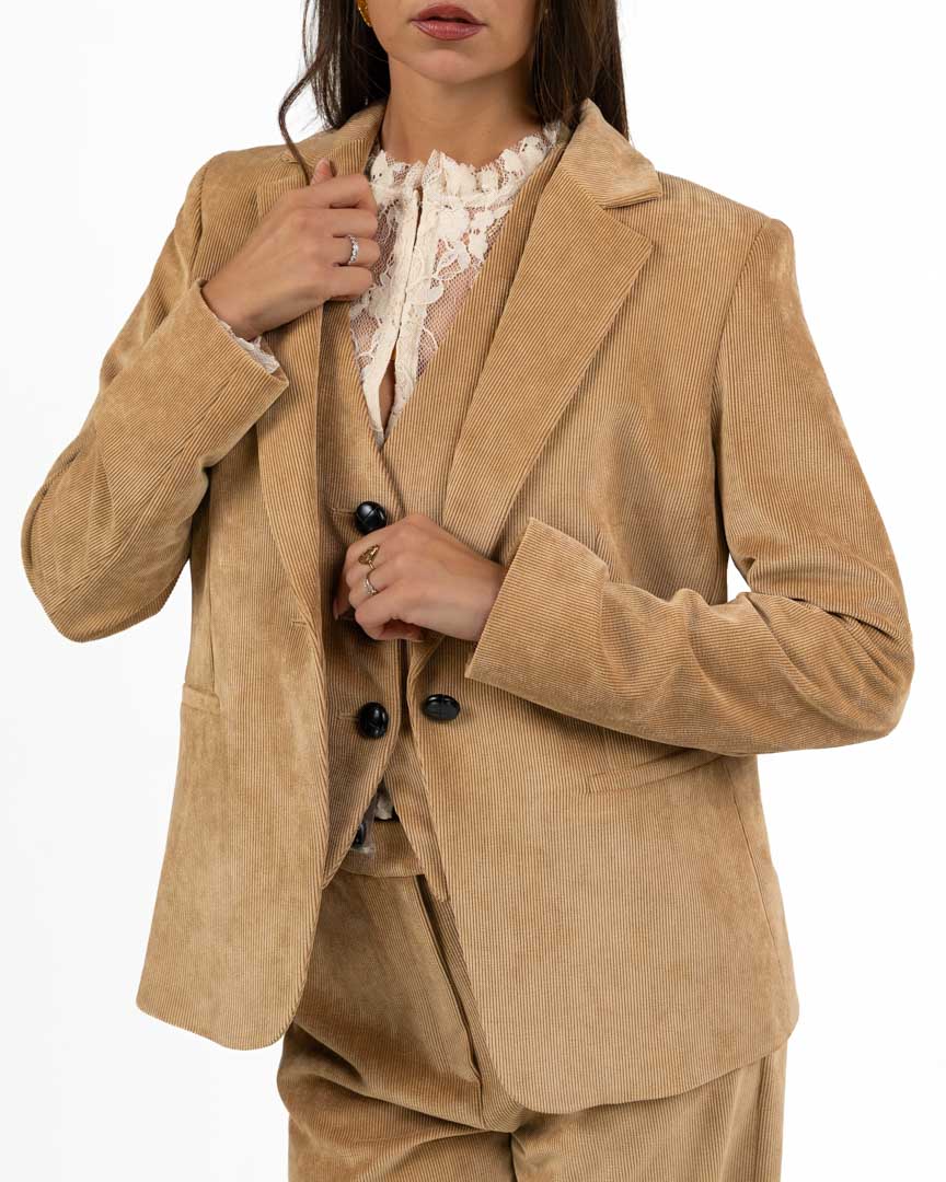 Giacca Blazer in Velluto a Coste - Emme Marella
