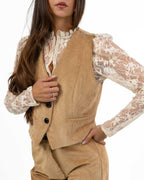 Gilet Sartoriale in Velluto a Coste - Emme Marella