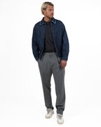 Giacca in Denim con Dettagli Frayed - Berna