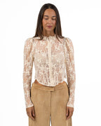 Camicia in Pizzo Cropped - Souvenir