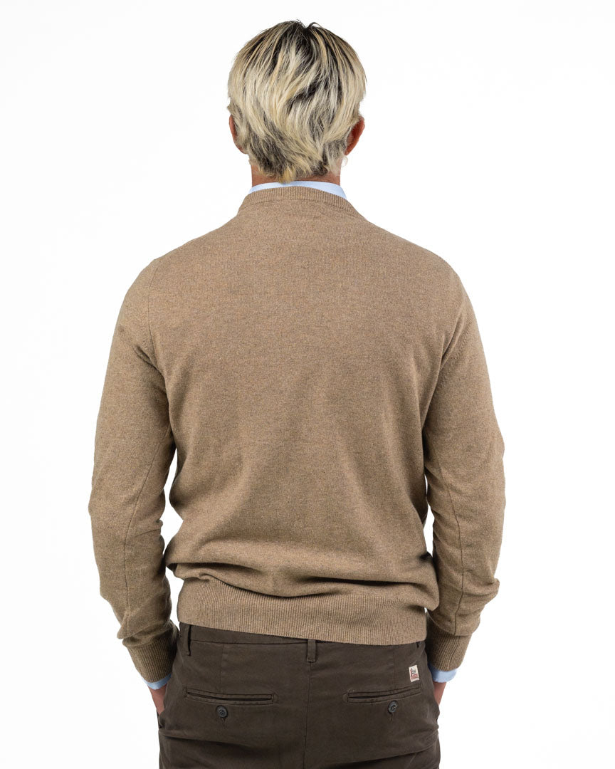 Maglione Girocollo – Nocciola - Roy Roger's