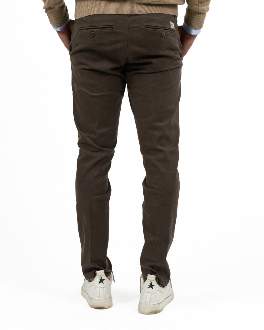 Pantaloni Chino Slim Fit - moro - Roy Roger's