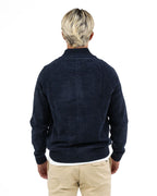 Cardigan Full Zip  – Blu Notte - Unity