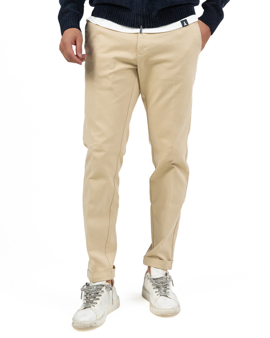 Pantaloni Chino Slim Fit - beige - At.p.co
