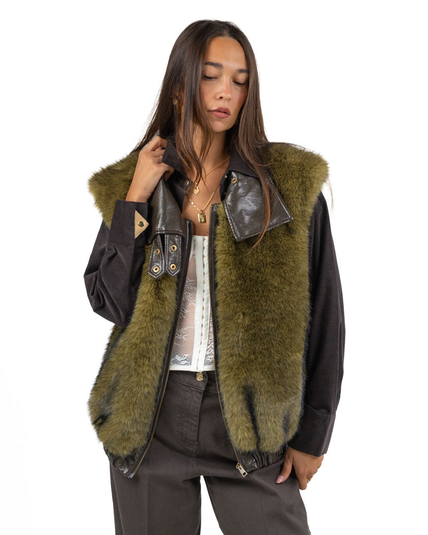 Gilet in Ecopelliccia e Similpelle - Have One