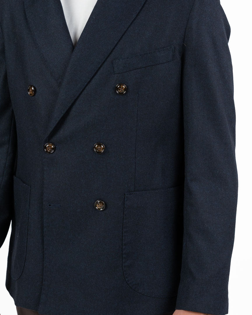 Giacca Sartoriale Doppiopetto – Blu Notte - Out Fit