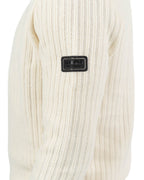Maglione Girocollo a Coste Barbour International – Avorio - Barbour