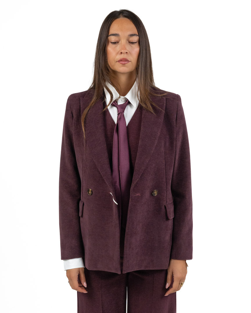 Blazer Doppiopetto in Velluto - Emme Marella