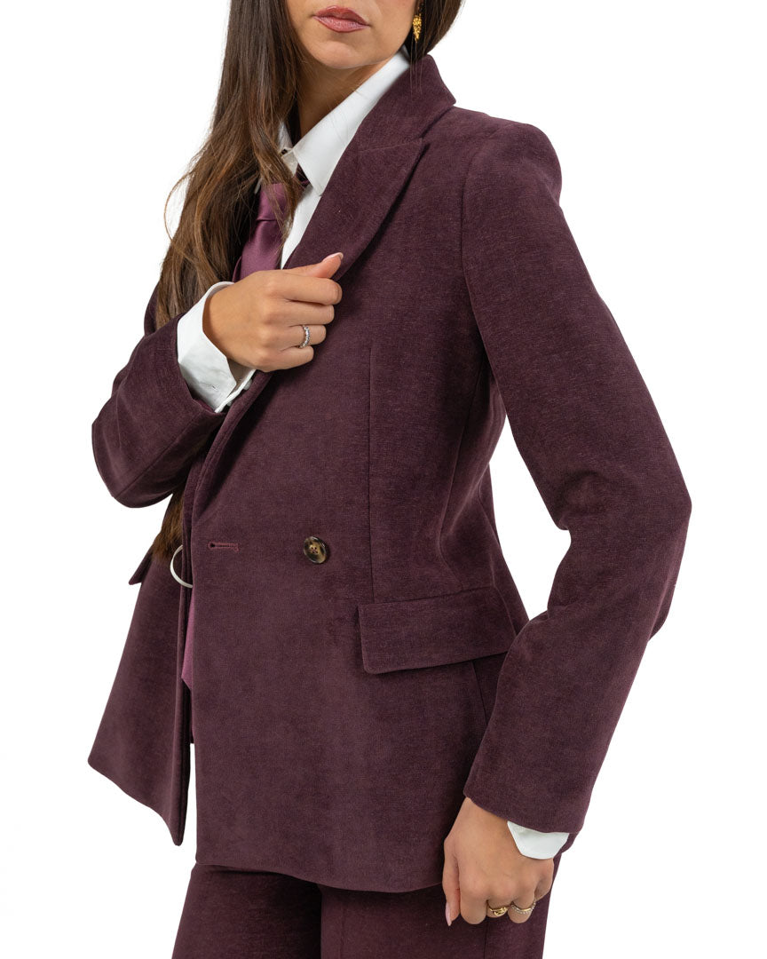 Blazer Doppiopetto in Velluto - Emme Marella