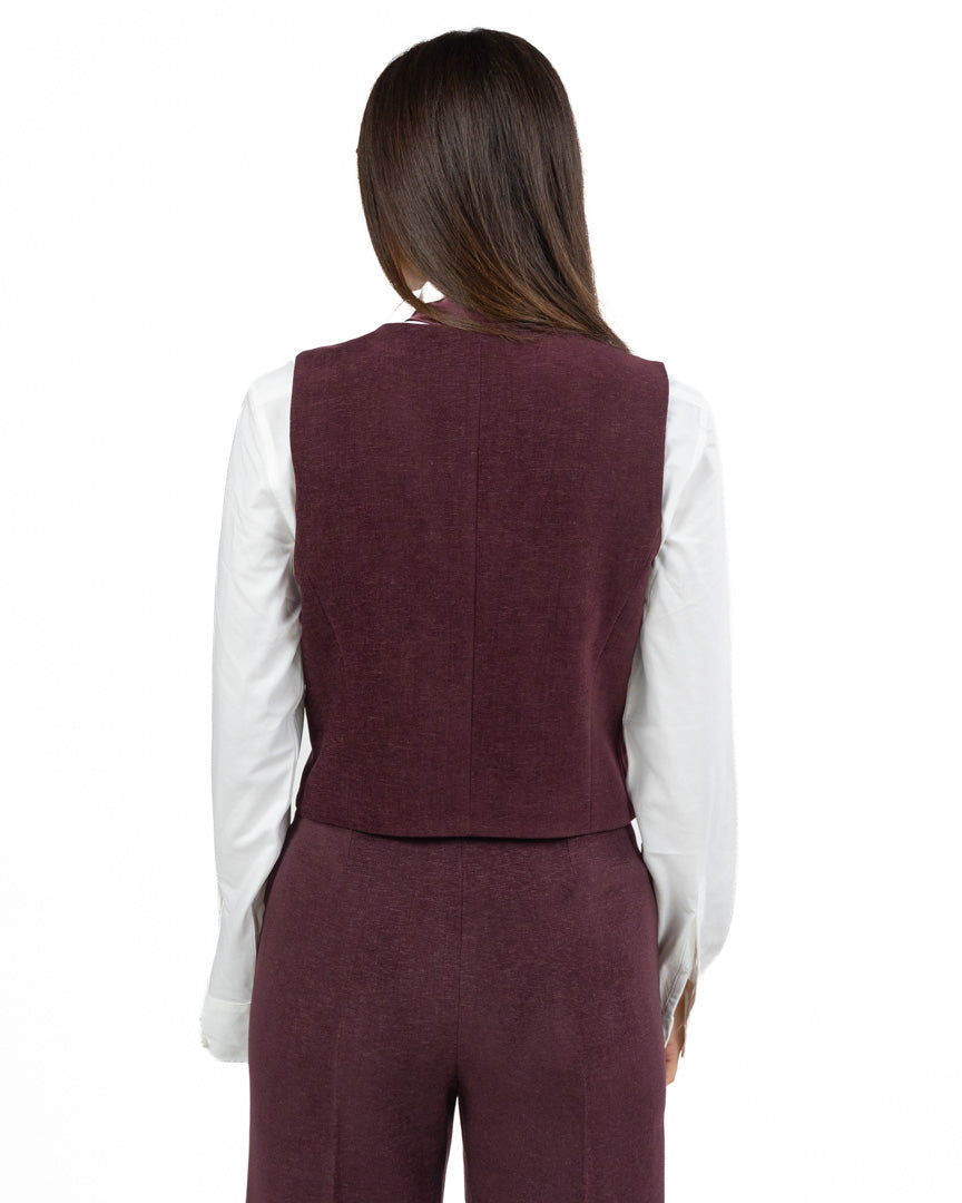 Gilet Sartoriale in Velluto - Emme Marella