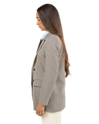 Blazer Strutturato a Quadri Pied de Poule - Emme Marella
