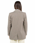 Blazer Strutturato a Quadri Pied de Poule - Emme Marella