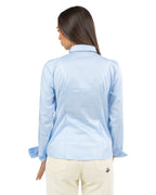 Camicia in Cotone Azzurra - Souvenir