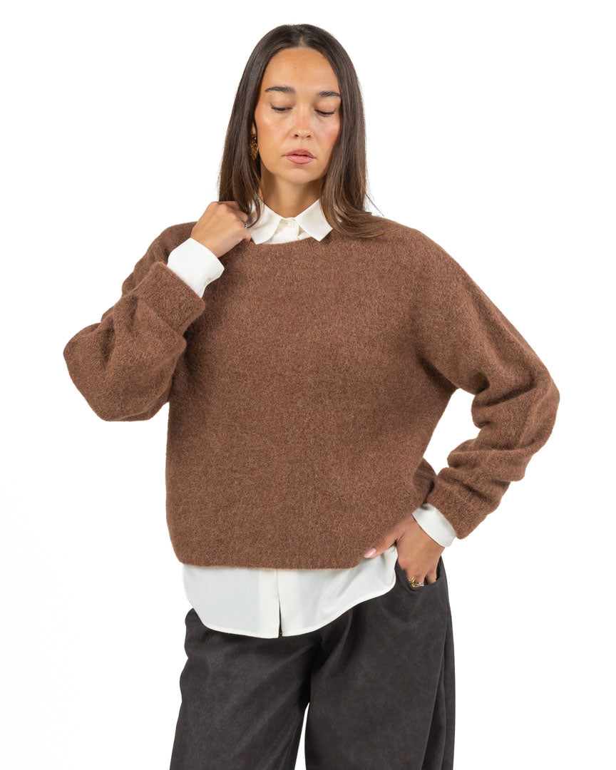 Maglione Girocollo Boxy - Marella