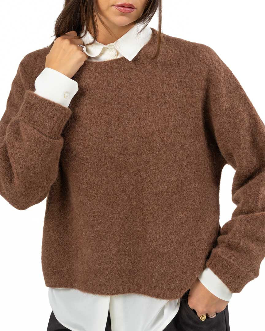 Maglione Girocollo Boxy - Marella