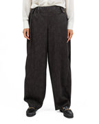 Pantalone Wide-Leg / Balloon Effecto Suede - Souvenir