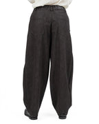 Pantalone Wide-Leg / Balloon Effecto Suede - Souvenir