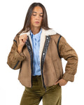 Giubbotto Bimateriale con Dettagli in Ecopelliccia - Weekend Max Mara