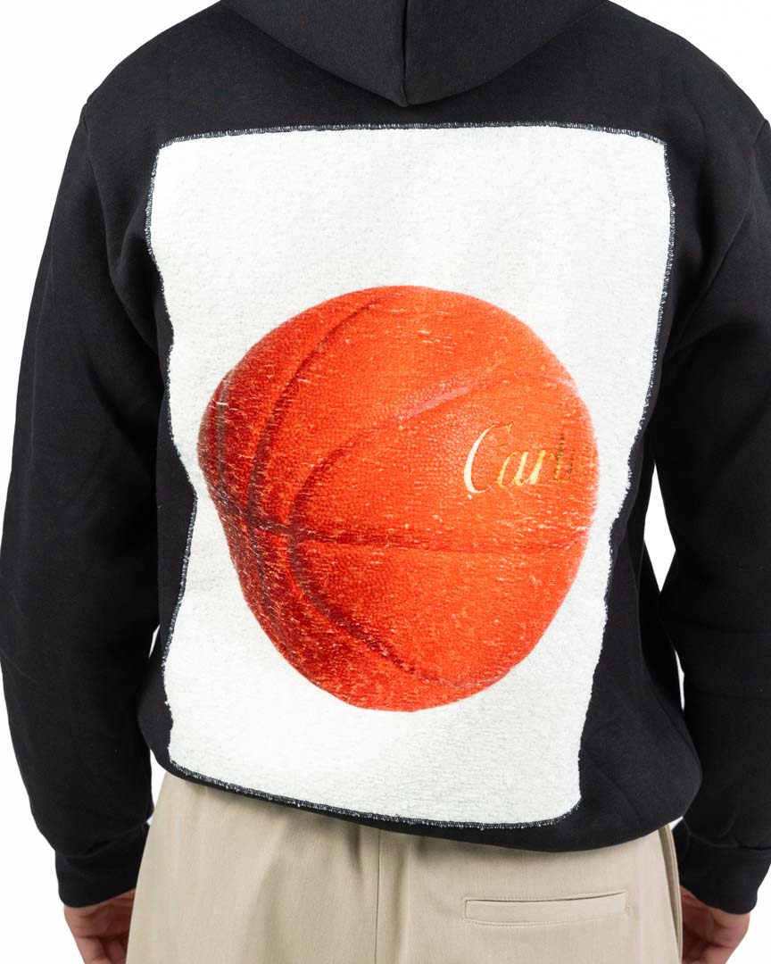 Felpa Con Cappuccio E Patch Basket Posteriore - Bastille