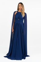 Abito Lungo in Chiffon Stile Impero - Musani