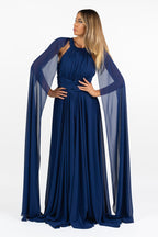 Abito Lungo in Chiffon Stile Impero - Musani