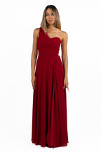 Abito Monospalla Rosso Bordeaux – Berti Mode Collection