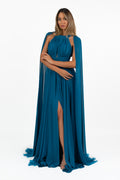 Abito Lungo in Chiffon Stile Impero - Musani